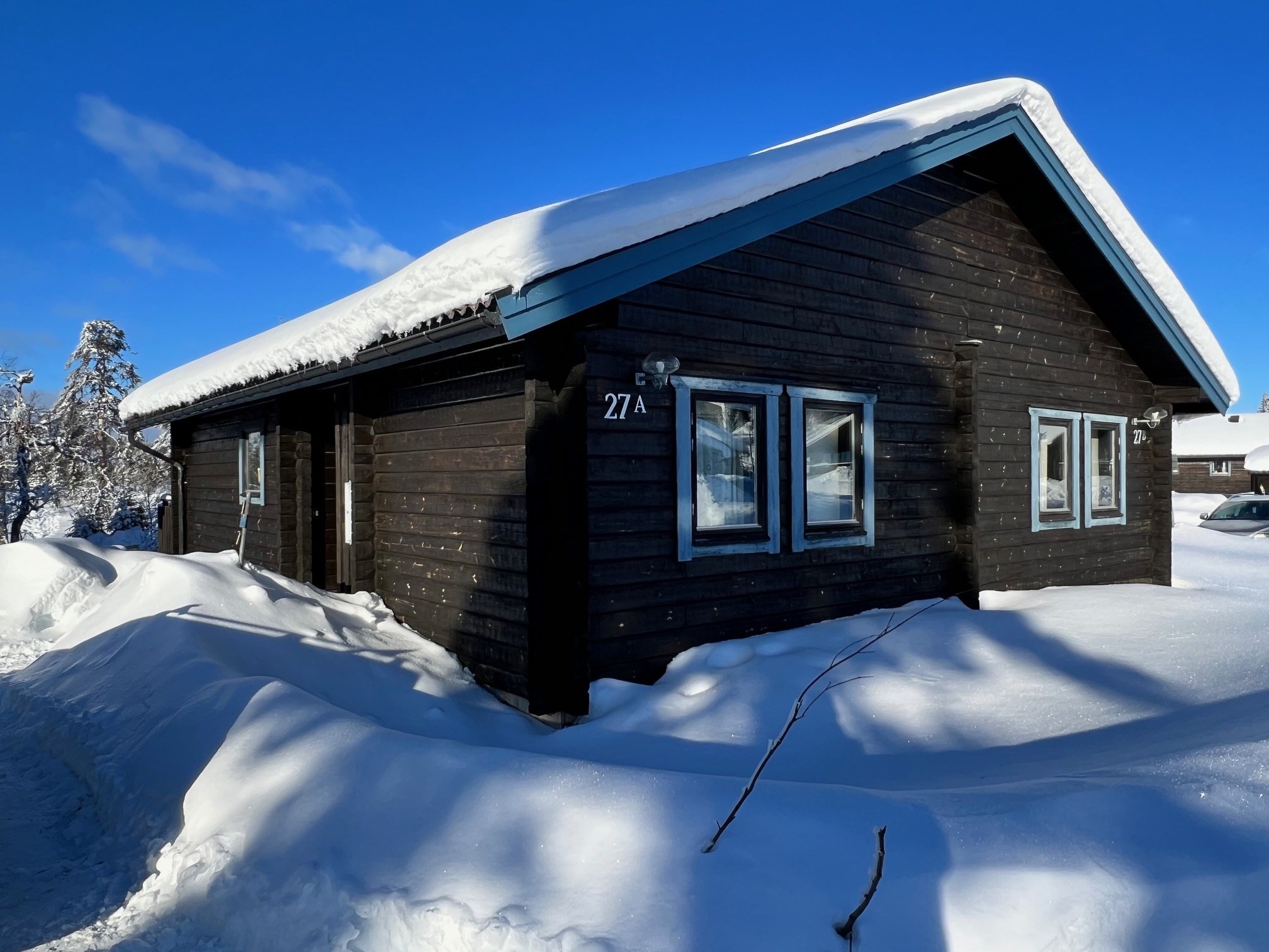 Transportlift över till backarna i Högfjället/Storfjället och över till backarna i Lindvallen om man