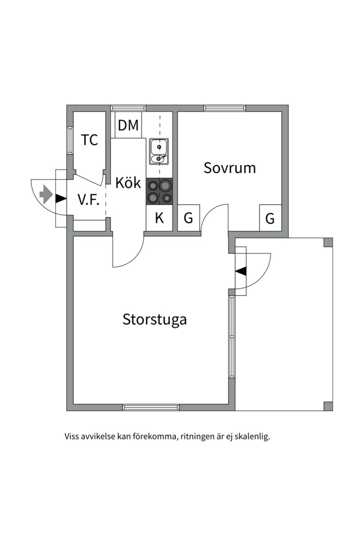 Planlösning från Ryös väg 2, Kommande i Ingarö - Beatelund, Värmdö