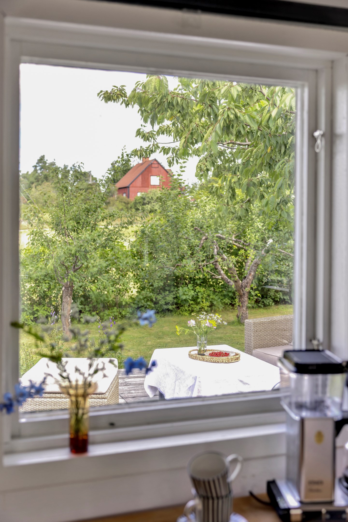 Bostadsbild från Husabyvägen 13 (Husbyborg koloniförening lott 13), Kommande i Husbyborg, Uppsala