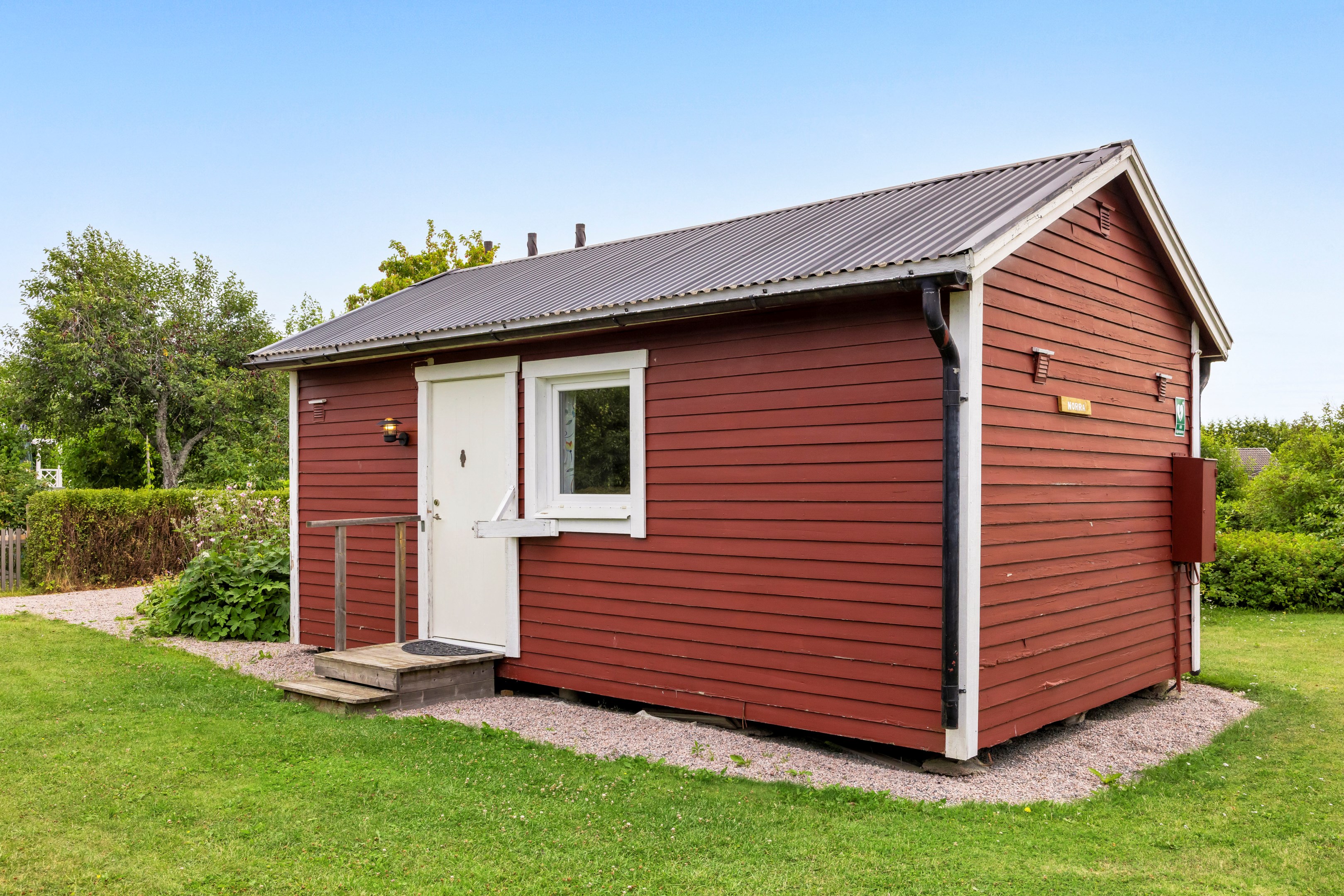 Bostadsbild från Husabyvägen 13 (Husbyborg koloniförening lott 13), Kommande i Husbyborg, Uppsala