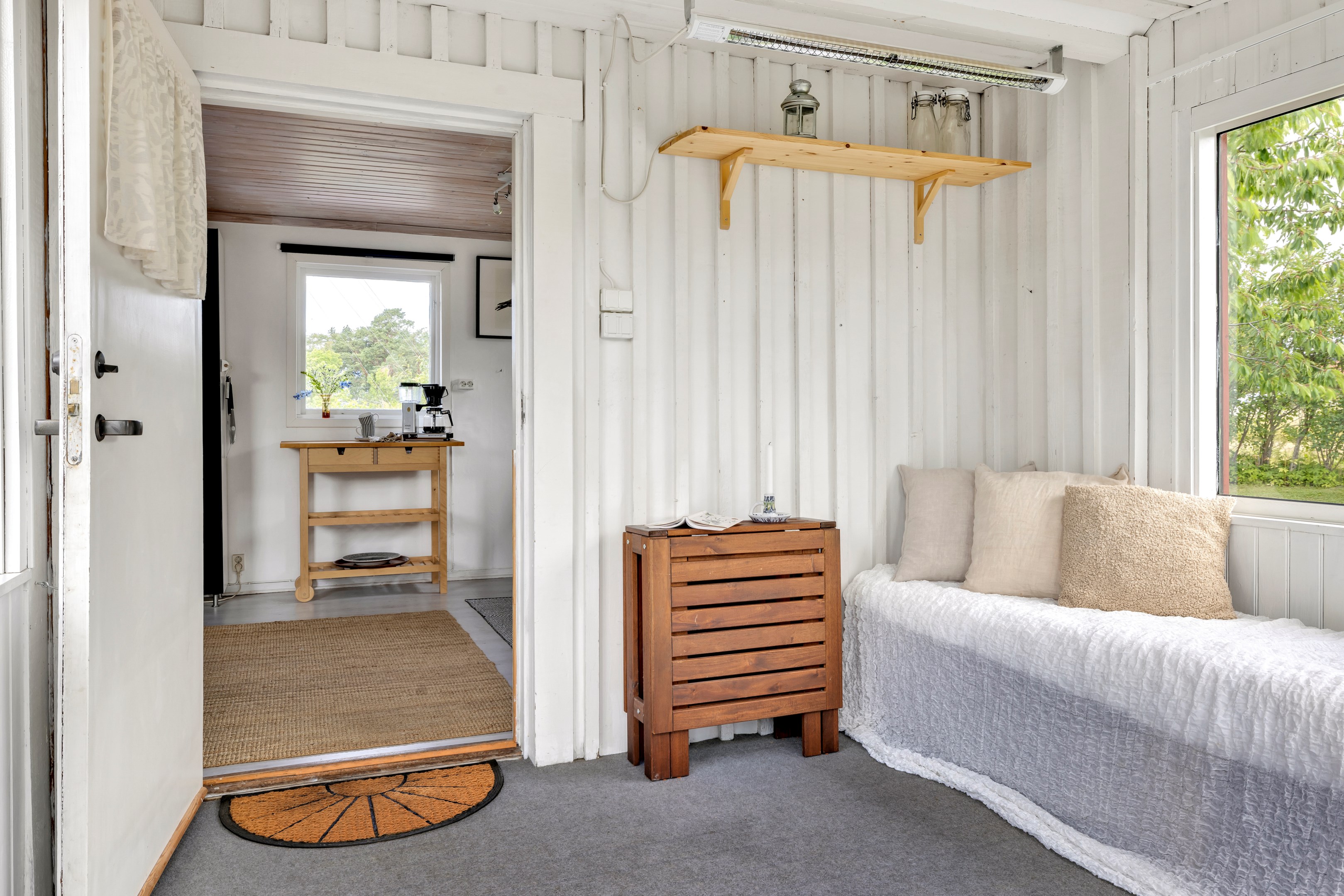 Bostadsbild från Husabyvägen 13 (Husbyborg koloniförening lott 13), Kommande i Husbyborg, Uppsala