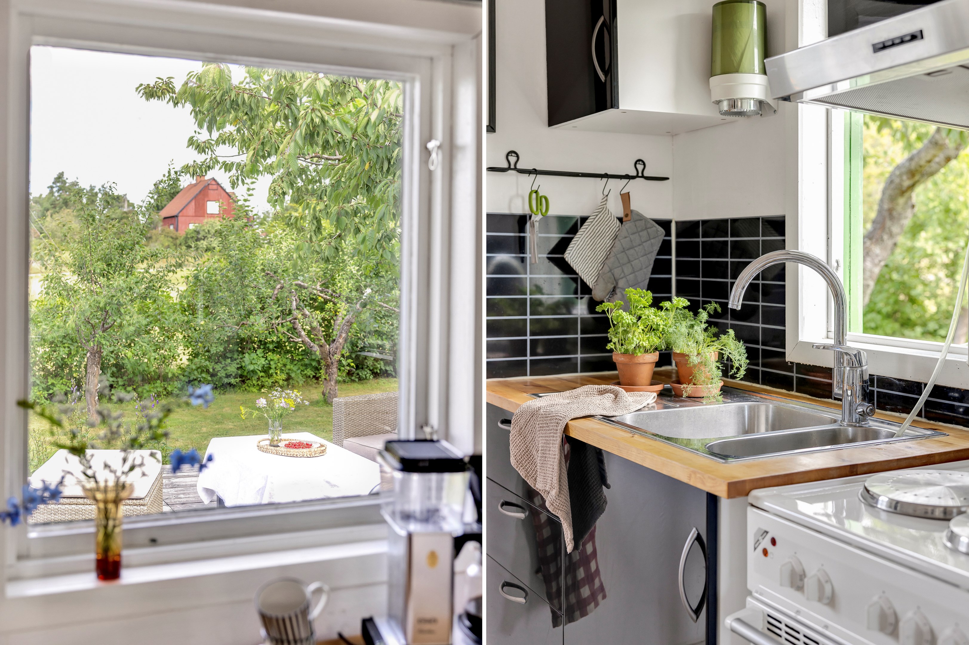 Bostadsbild från Husabyvägen 13 (Husbyborg koloniförening lott 13), Kommande i Husbyborg, Uppsala