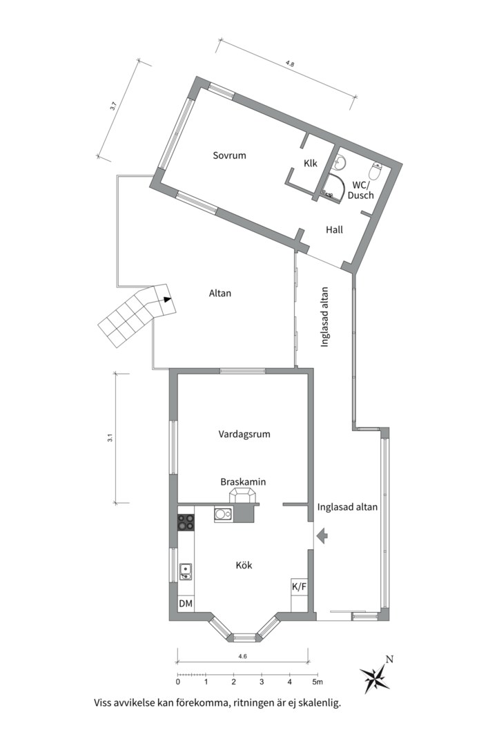 Planlösning från Västeråkers-Björk 86, Kommande i Västeråker, Uppsala