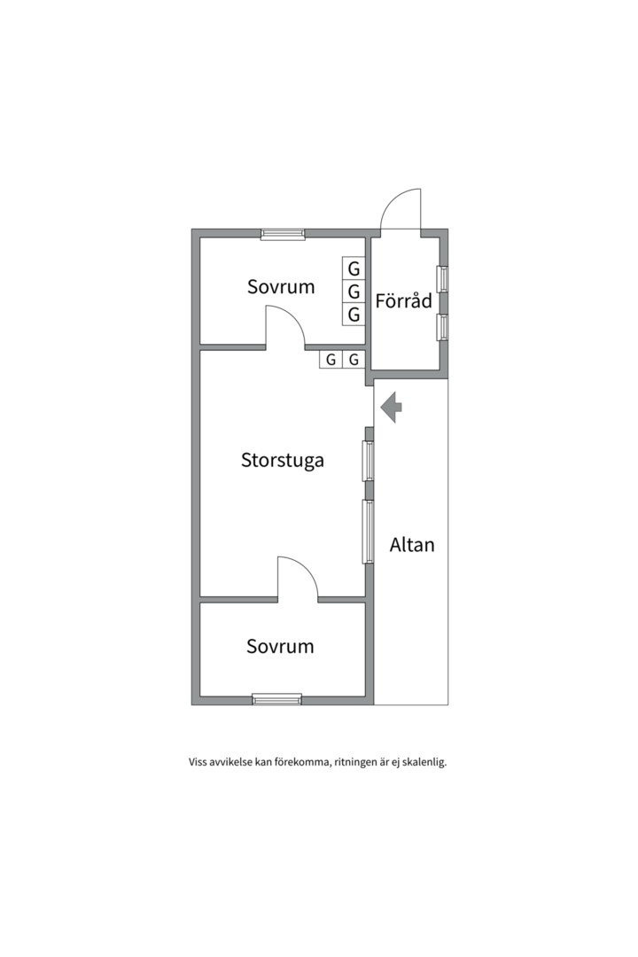 Planlösning från Bodatorpsvägen 14, Kommande i Bodatorp, Värmdö