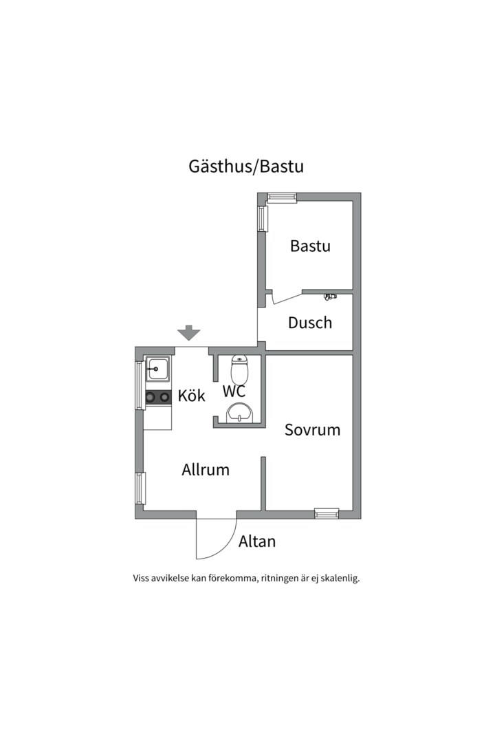 Planlösning från Orrspelsvägen 13, Kommande i Saltarö, Värmdö