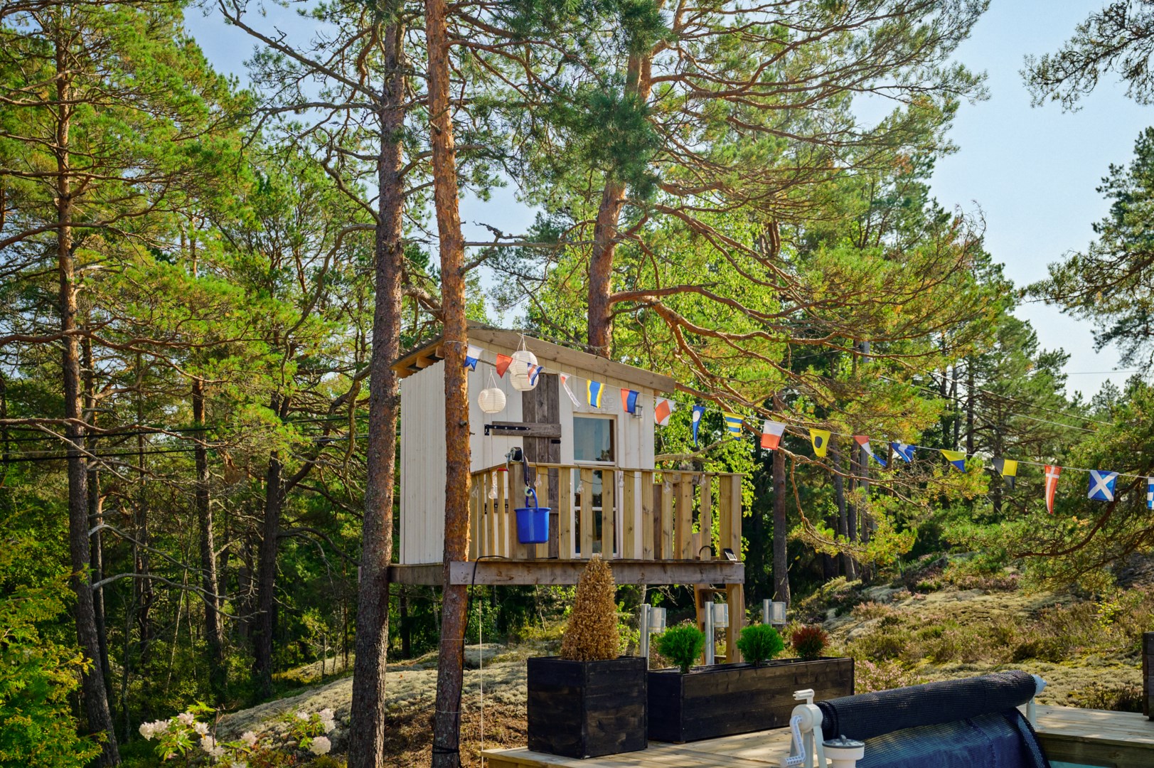 Bostadsbild från Orrspelsvägen 13, Kommande i Saltarö, Värmdö