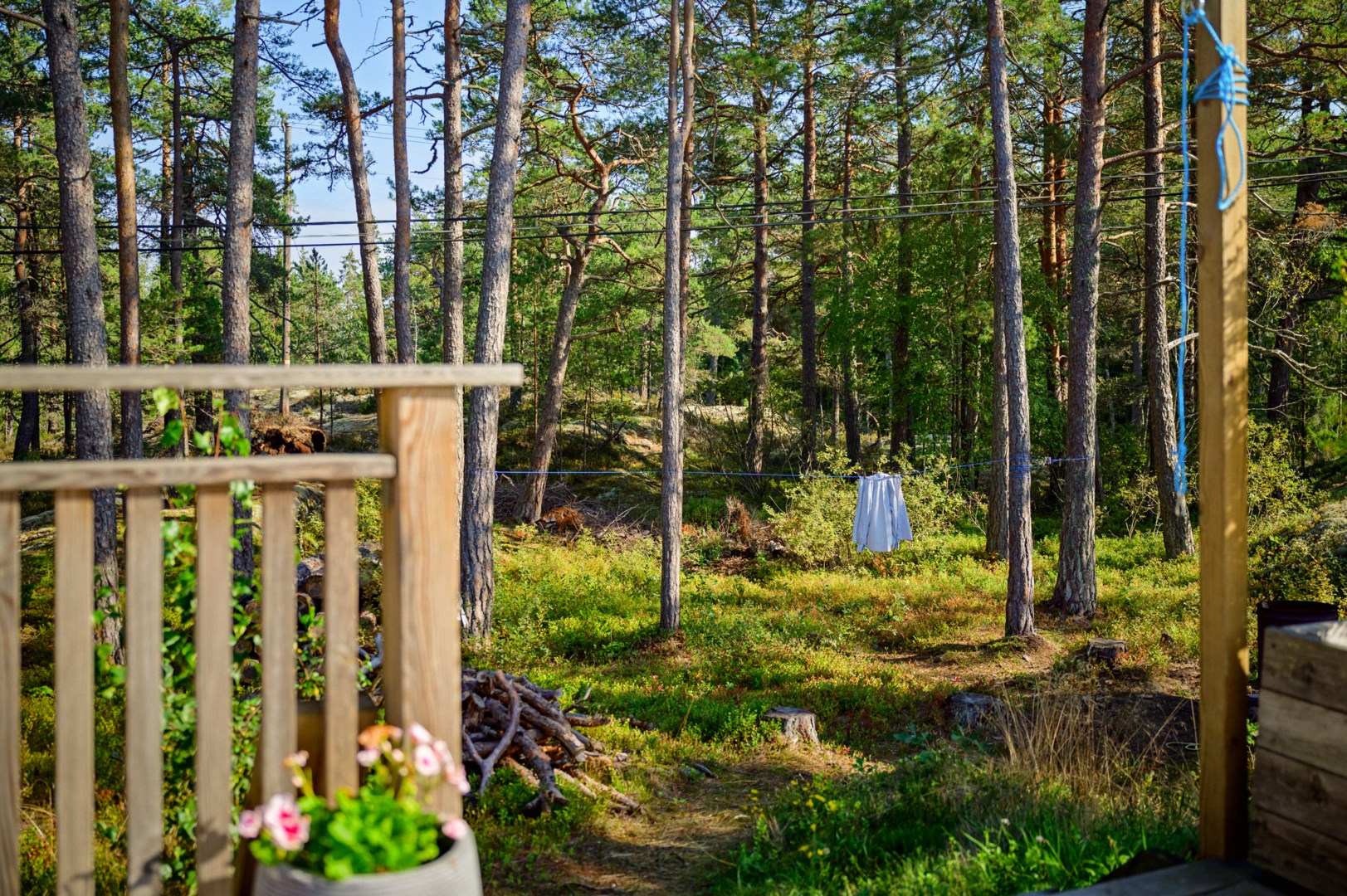 Bostadsbild från Orrspelsvägen 13, Kommande i Saltarö, Värmdö