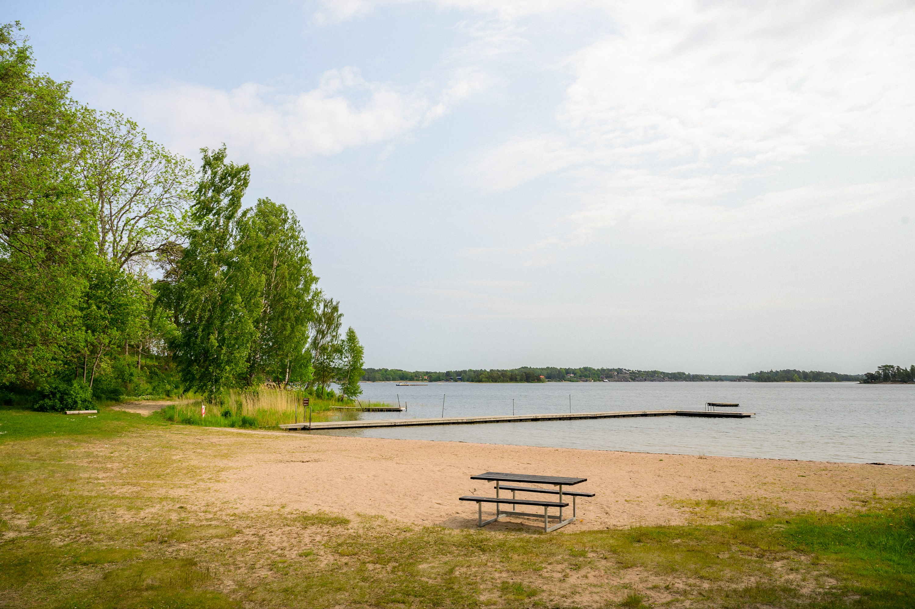 Stora badet Saltarö.