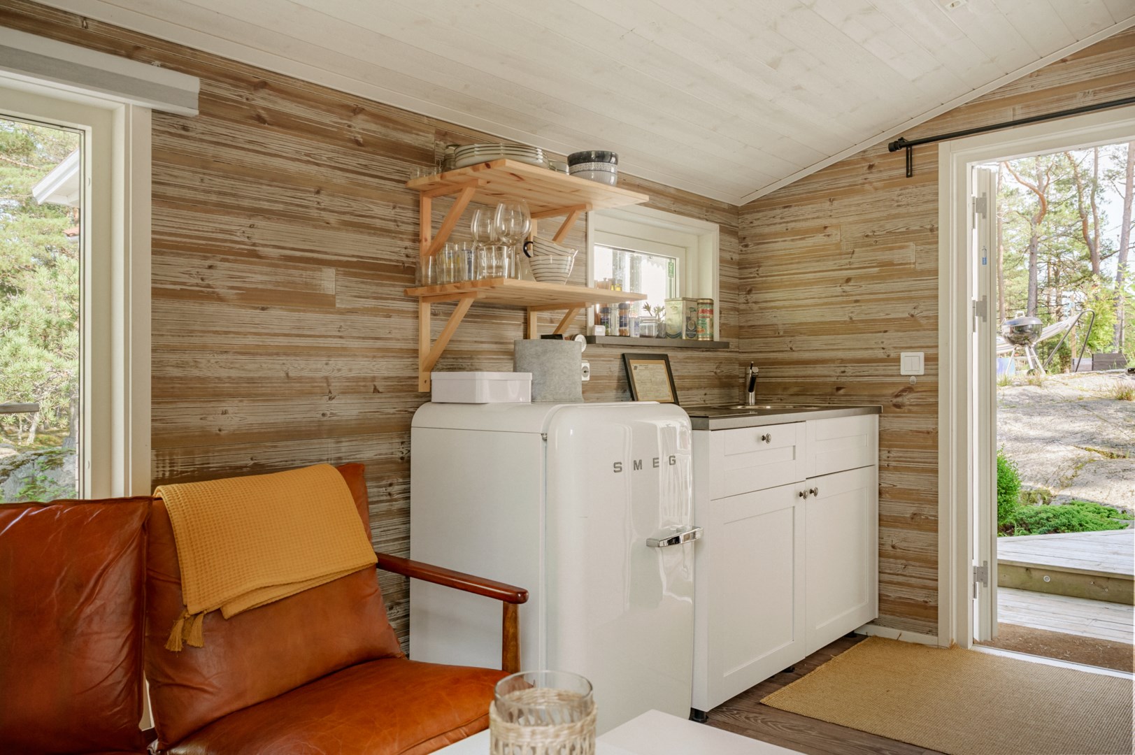 Bostadsbild från Orrspelsvägen 13, Kommande i Saltarö, Värmdö