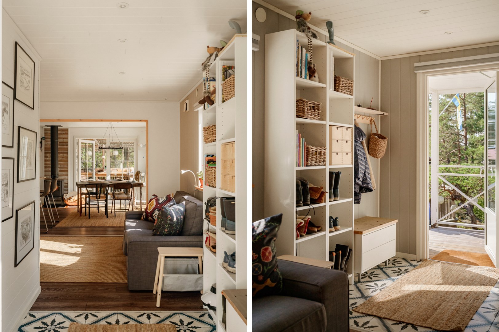 Bostadsbild från Orrspelsvägen 13, Kommande i Saltarö, Värmdö