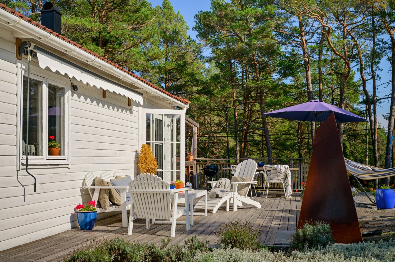 Bostadsbild från Orrspelsvägen 13, Kommande i Saltarö, Värmdö