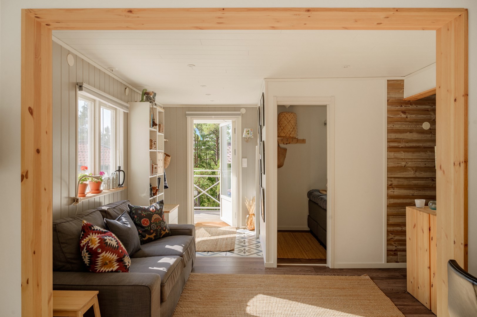 Bostadsbild från Orrspelsvägen 13, Kommande i Saltarö, Värmdö