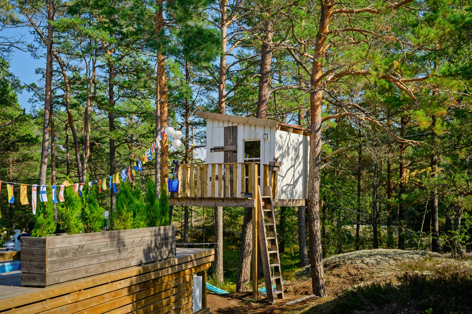 Bostadsbild från Orrspelsvägen 13, Kommande i Saltarö, Värmdö