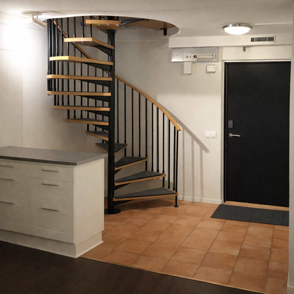 Entré, hall och trapp 2