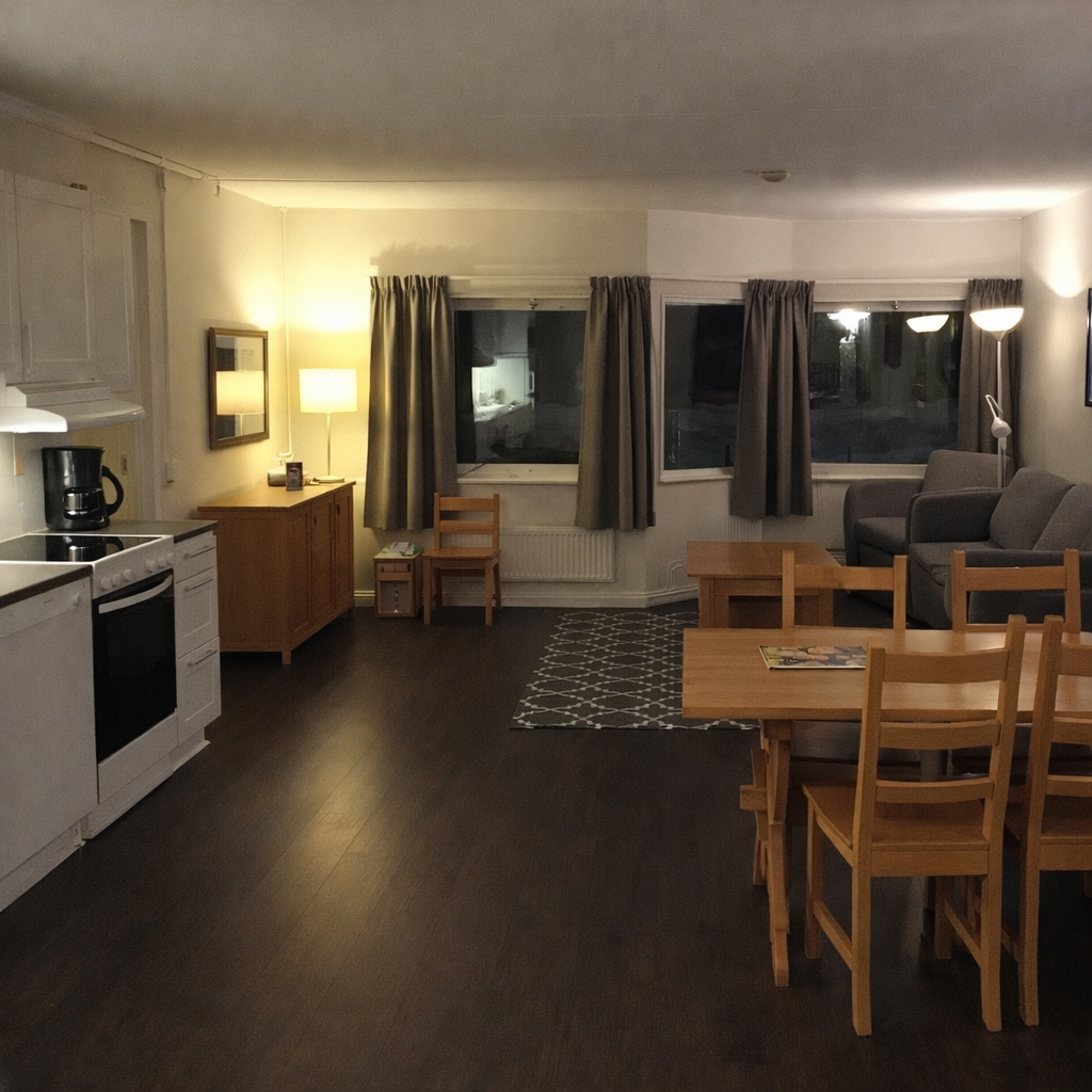 Allrum med burspråk mot köarskärsfjället