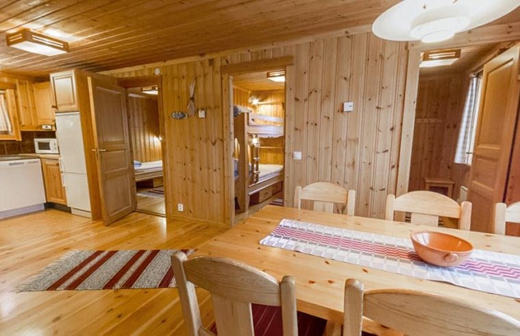 Smakfulla detaljer som förstärker den genuina fjällkänslan.