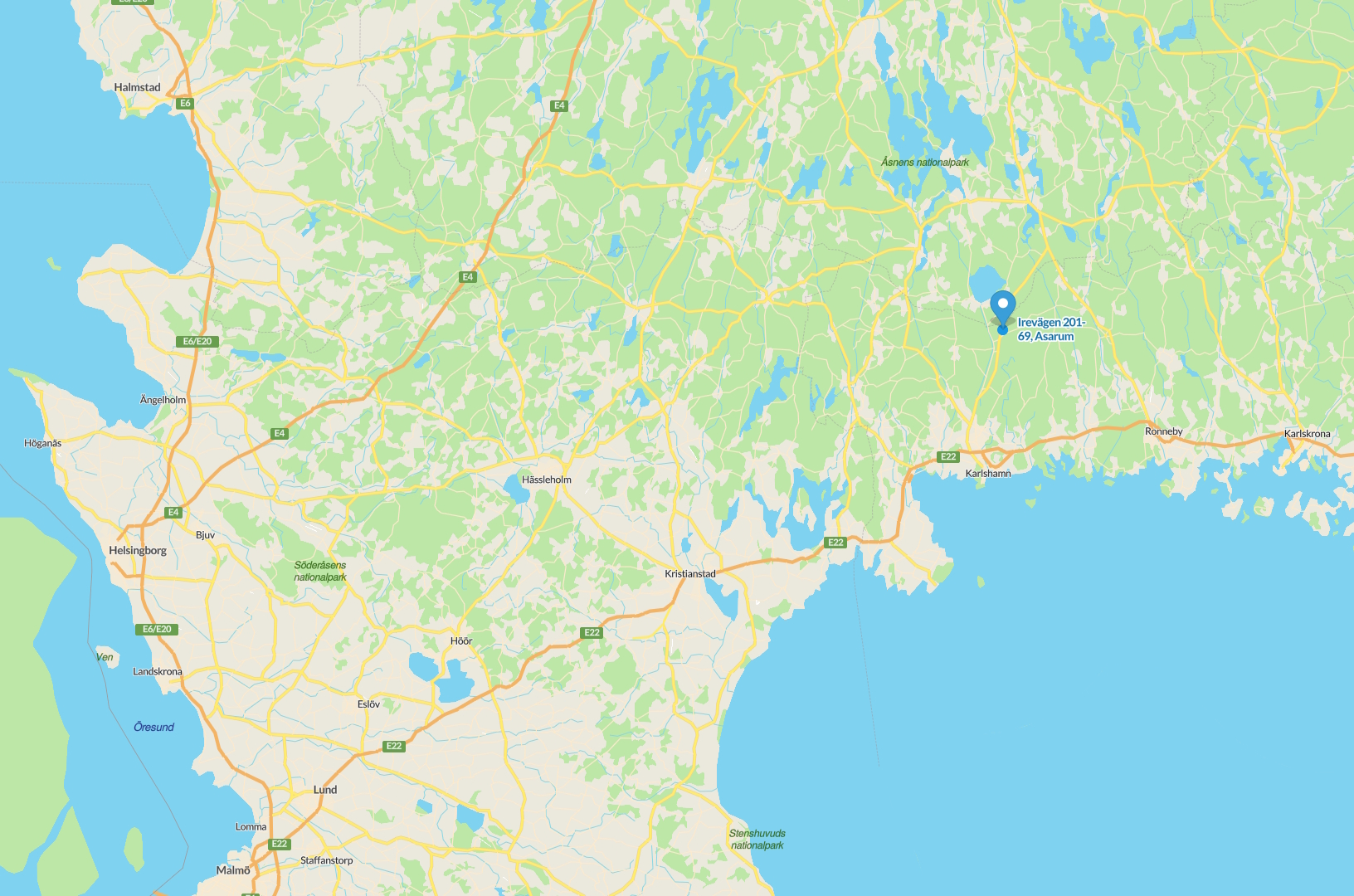 oversigtskort