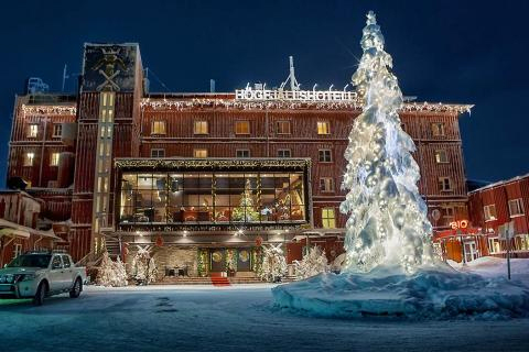Fira en vit jul i högfjället!