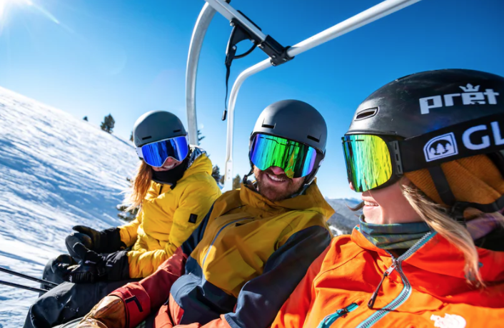 Lyckliga äventyrare på väg upp mot nya åk