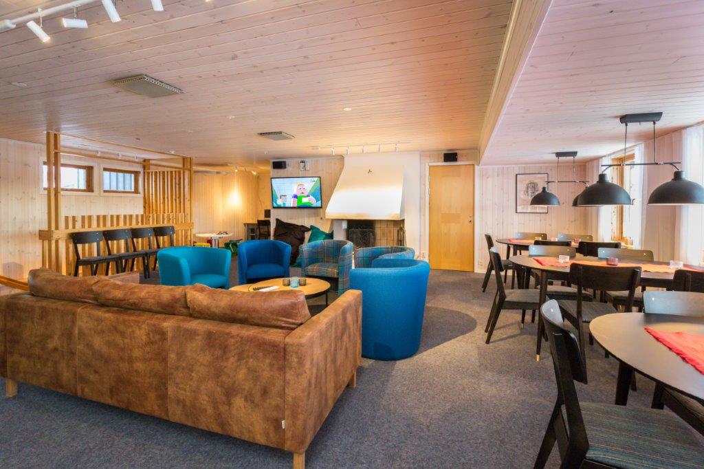 Fjällbyn Club House. Där gemenskapen är lika stark som fjällen
