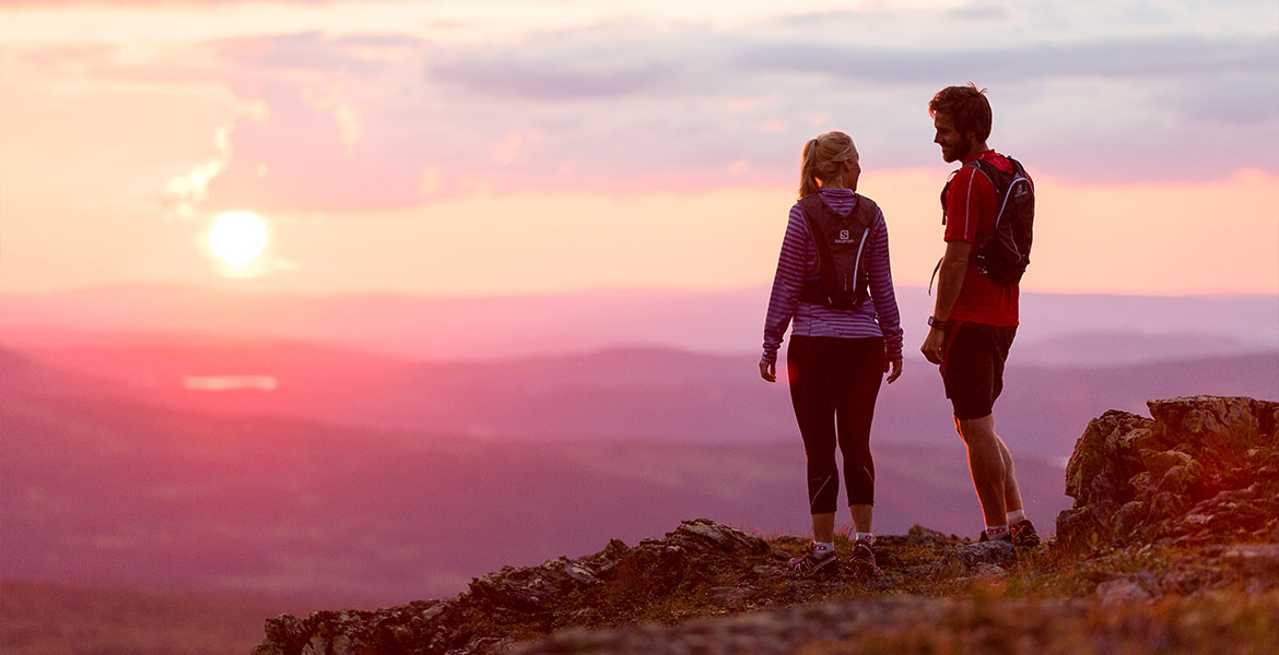 En by som följer naturens rytm
