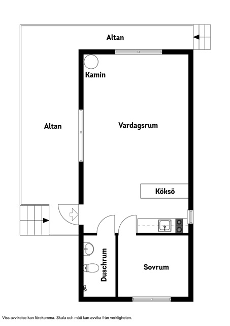 Planlösning från Överbyvägen 136, Såld i Vindö - Överby, Värmdö