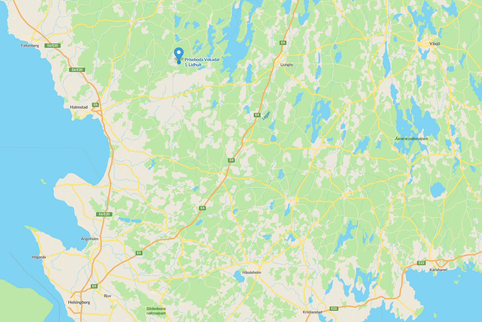 oversigtskort