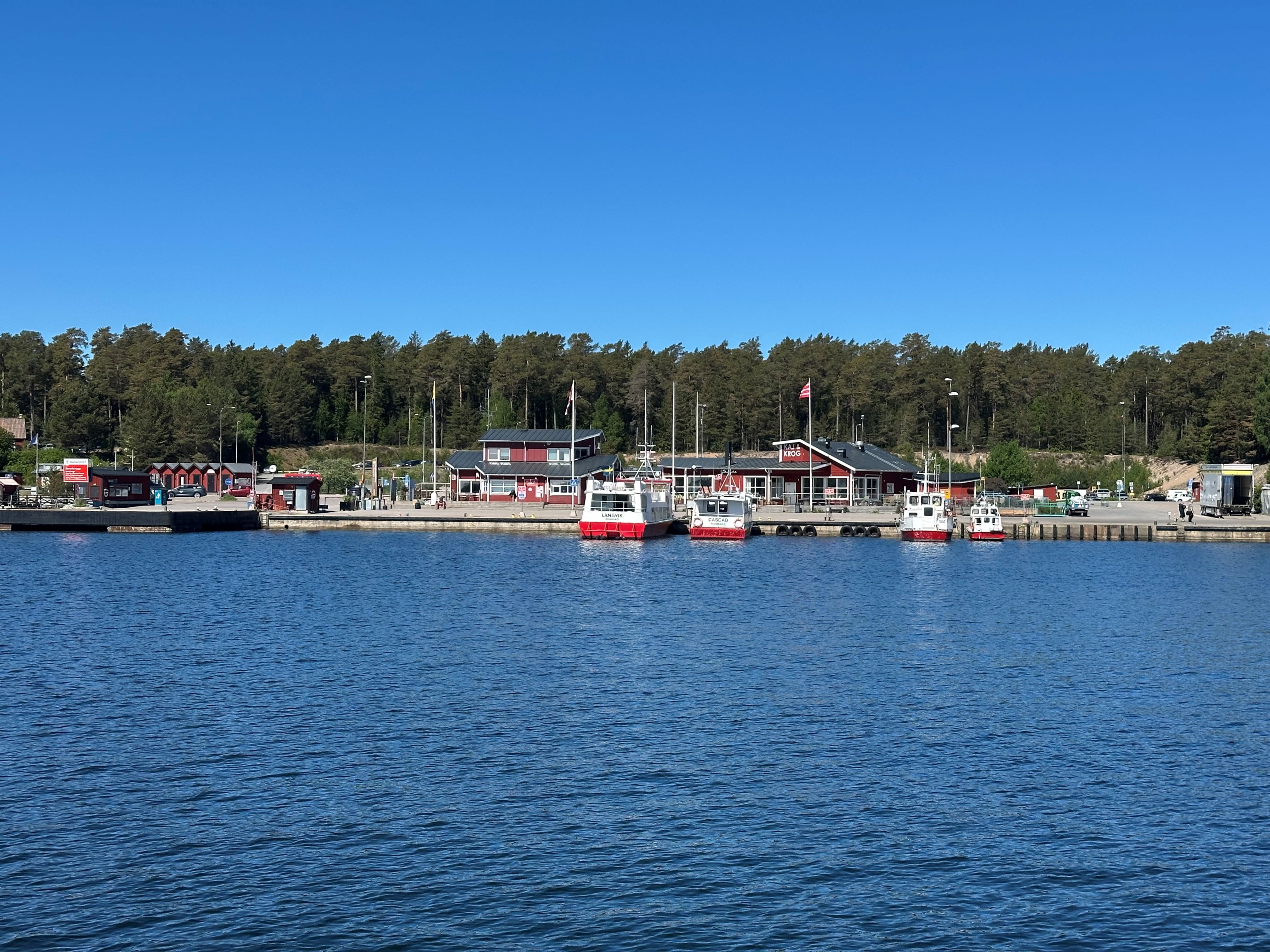 Resan Stavsnäs - Styrsvik tar 5-10 minuter