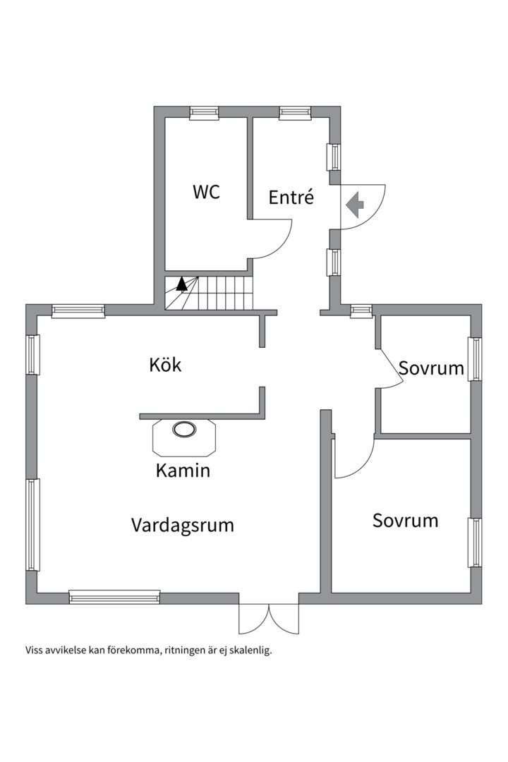 Planlösning från Rackören 112, Till salu i Öregrund, Östhammar