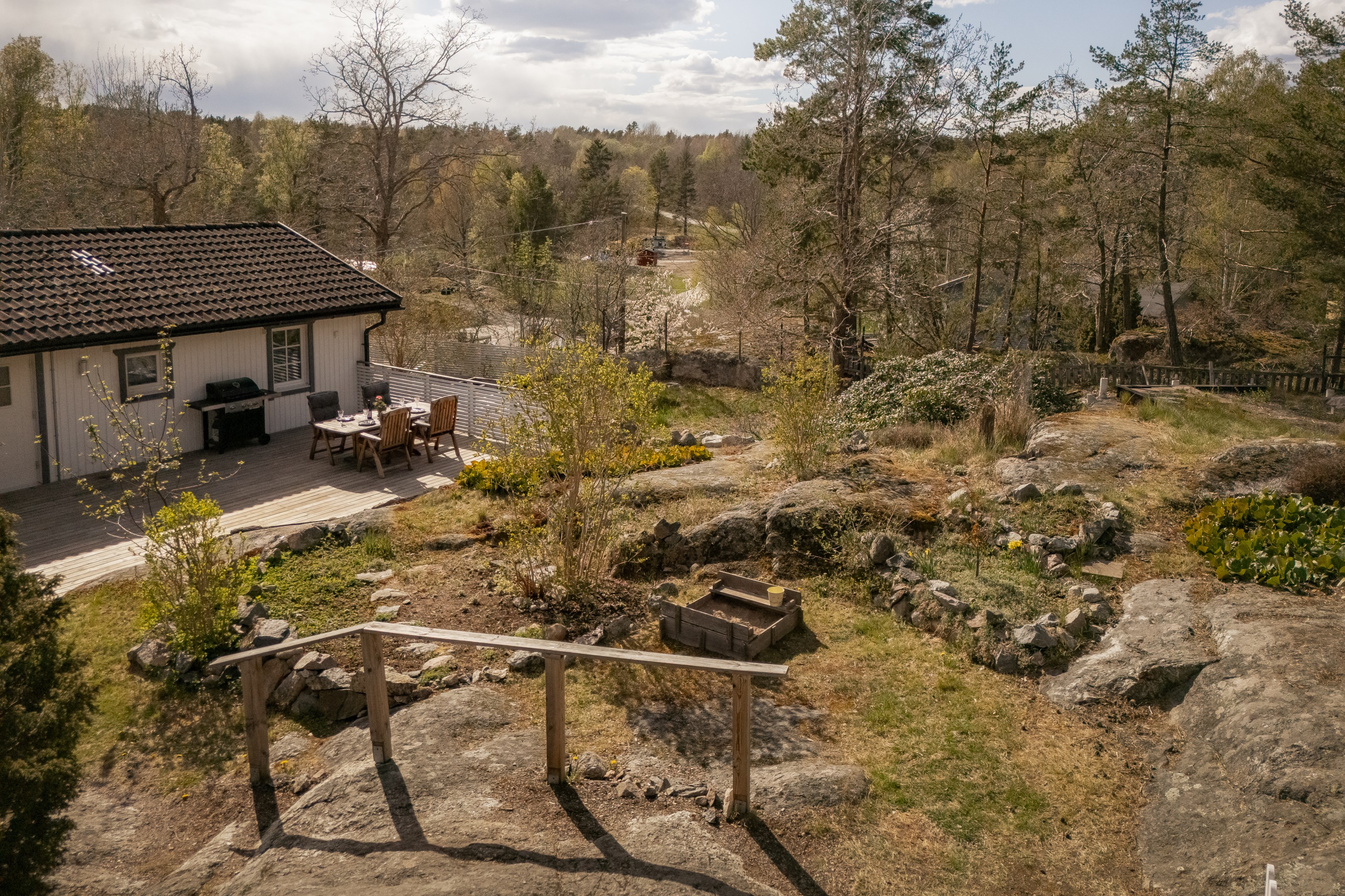 Bostadsbild från Murgrönsvägen 1, Kommande i Västra Älvsala, Värmdö