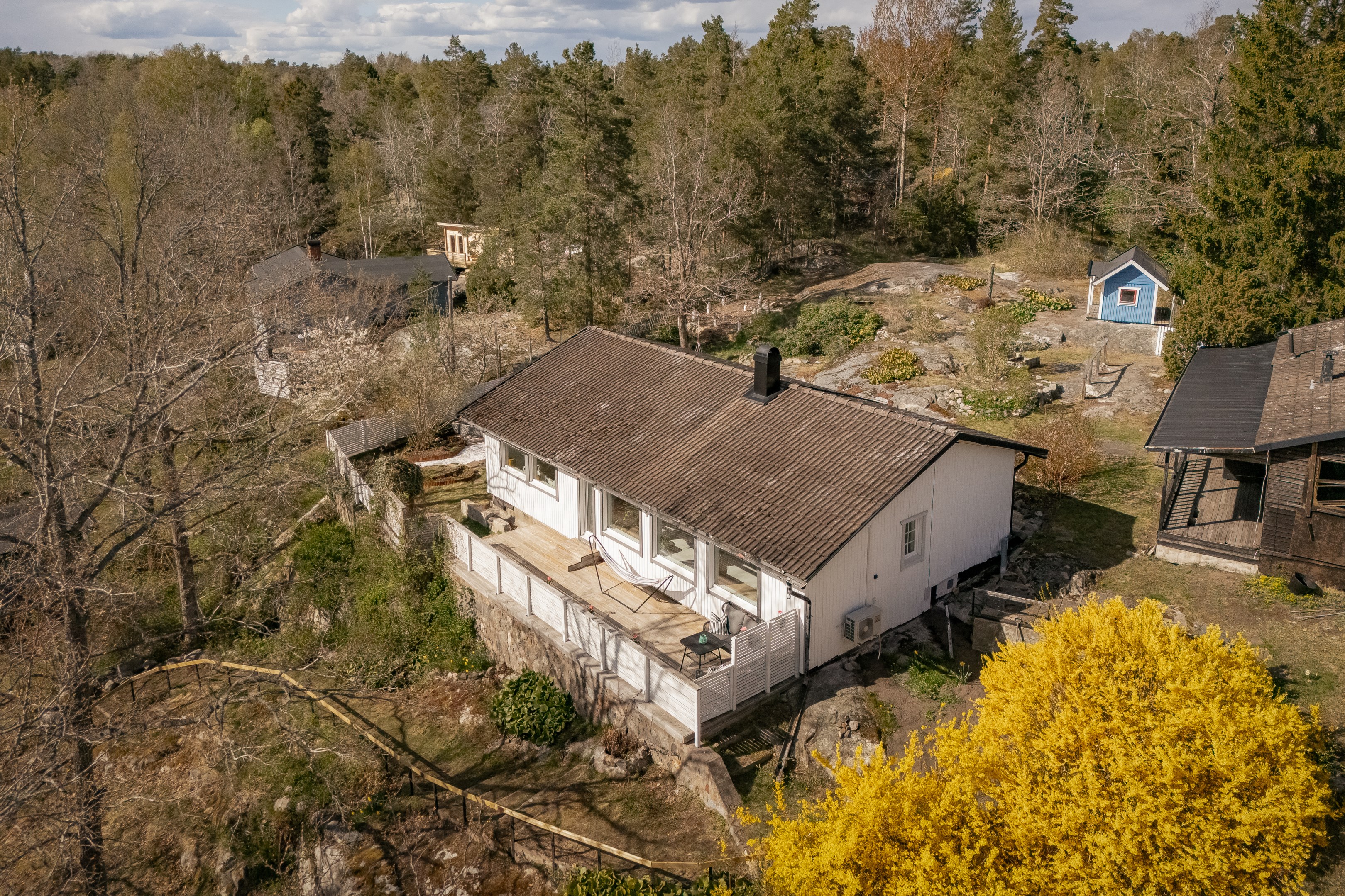 Bostadsbild från Murgrönsvägen 1, Kommande i Västra Älvsala, Värmdö