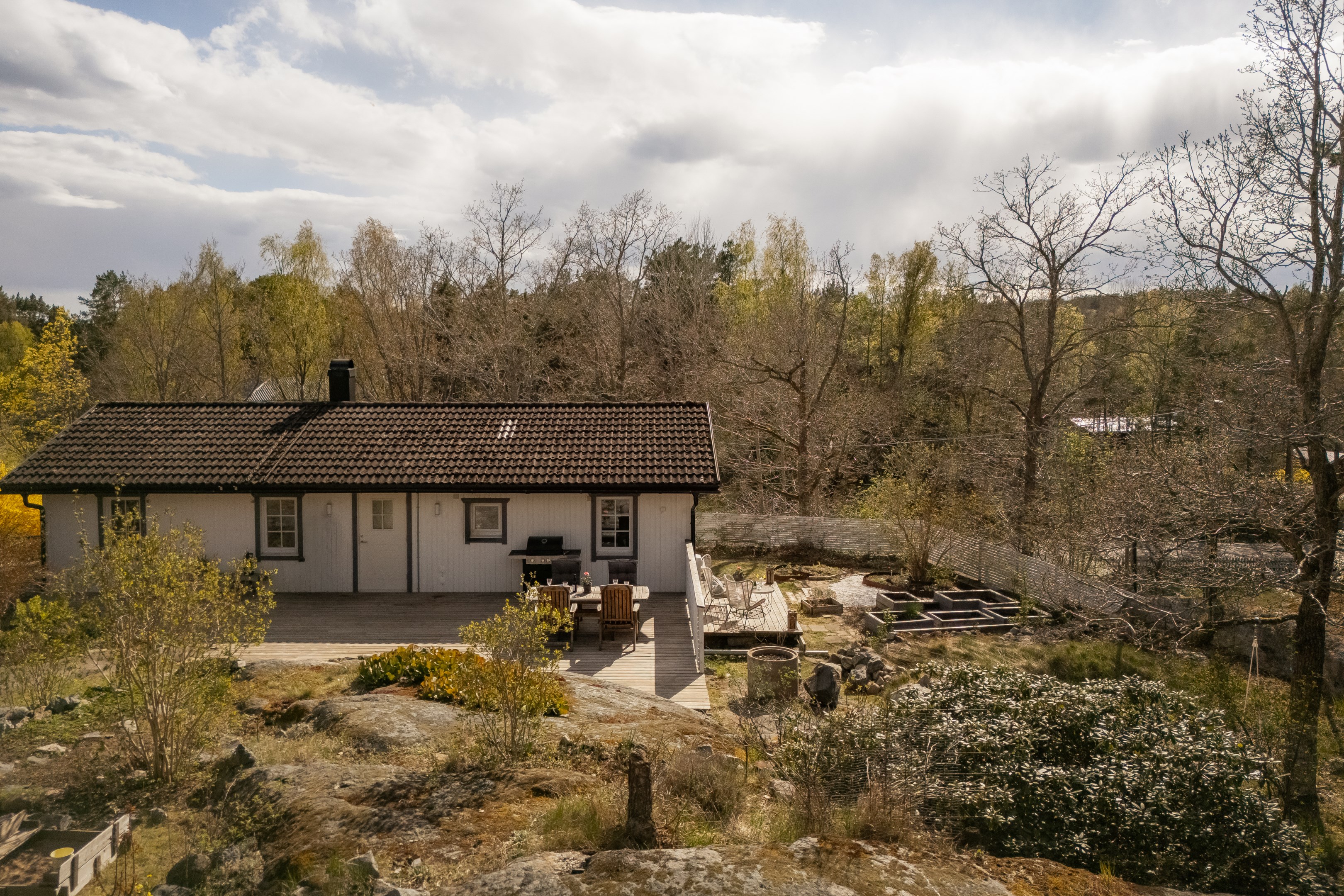 Bostadsbild från Murgrönsvägen 1, Kommande i Västra Älvsala, Värmdö
