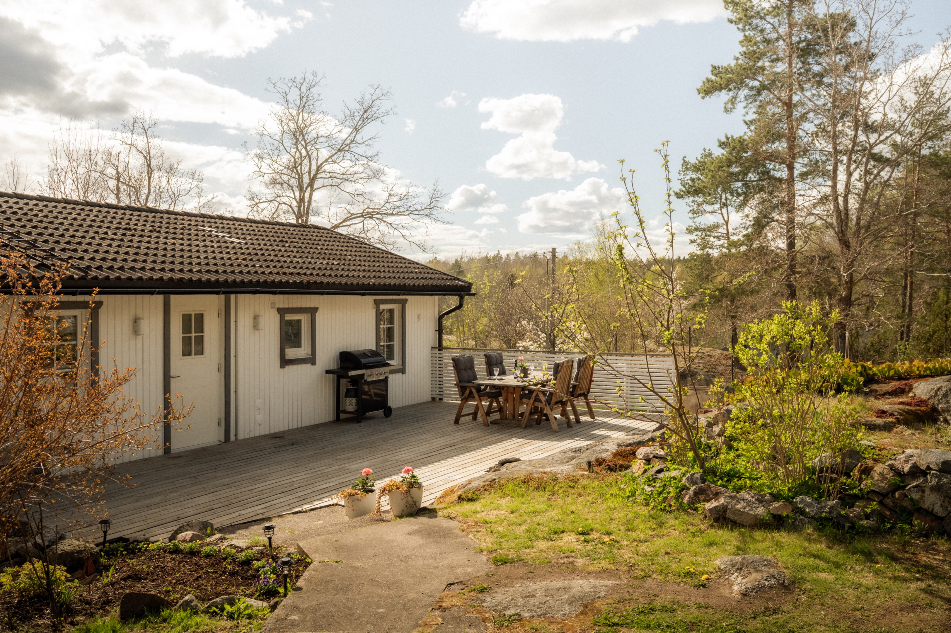 Bostadsbild från Murgrönsvägen 1, Kommande i Västra Älvsala, Värmdö