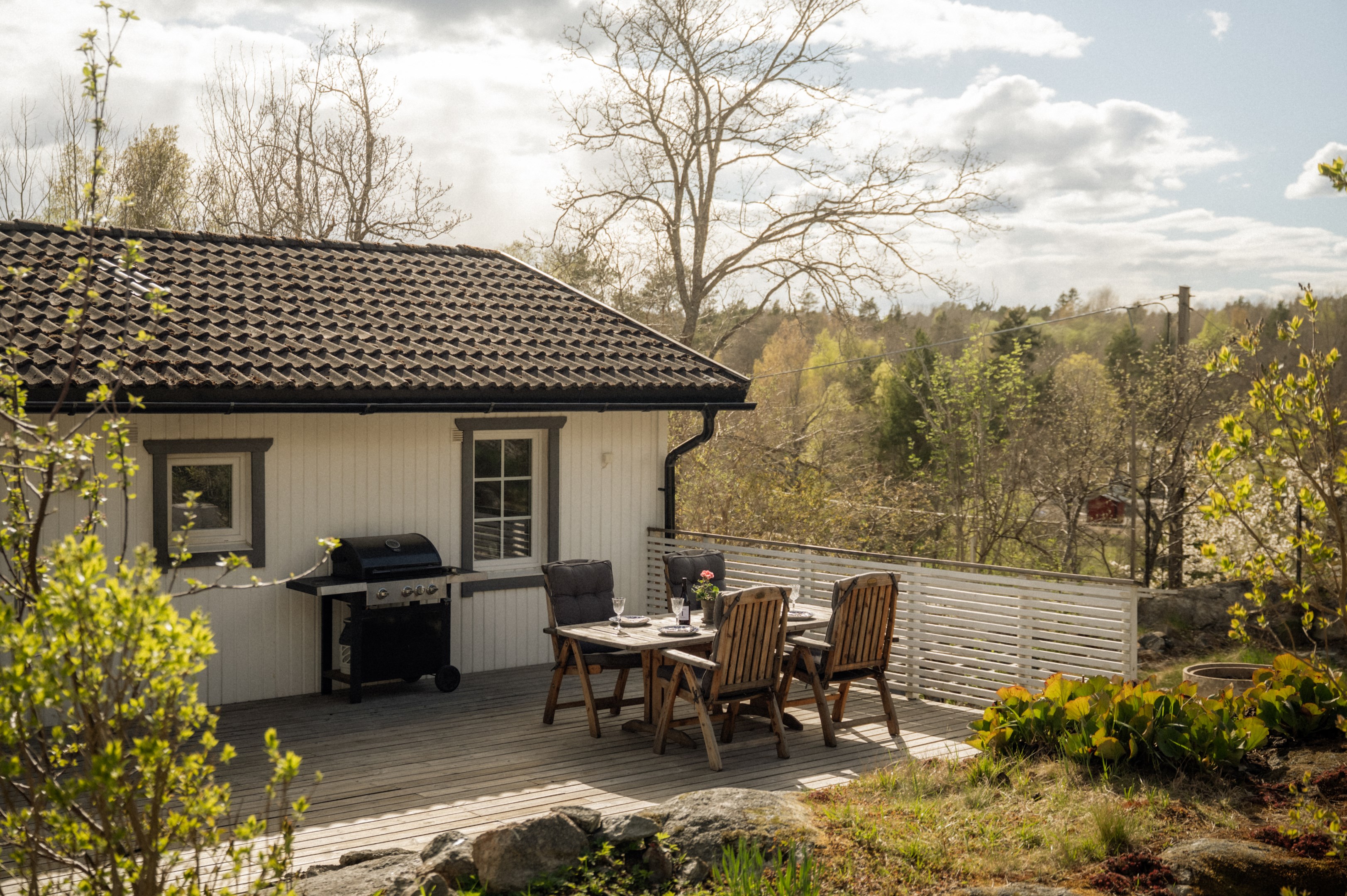 Bostadsbild från Murgrönsvägen 1, Kommande i Västra Älvsala, Värmdö