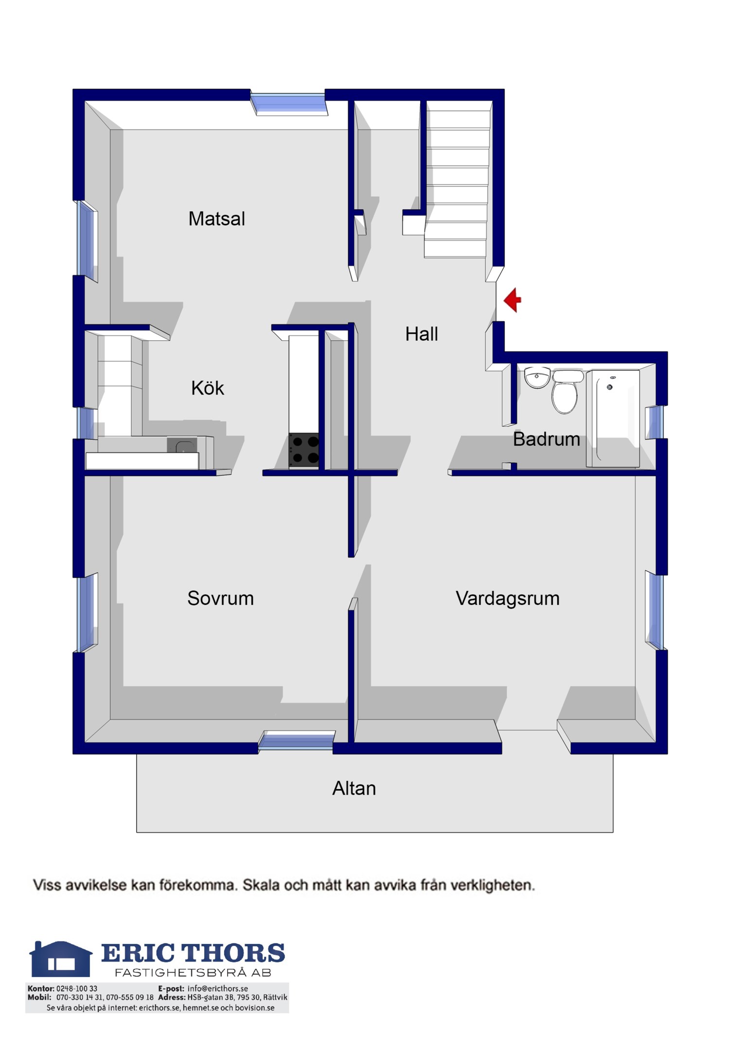 Planlösning E-plan