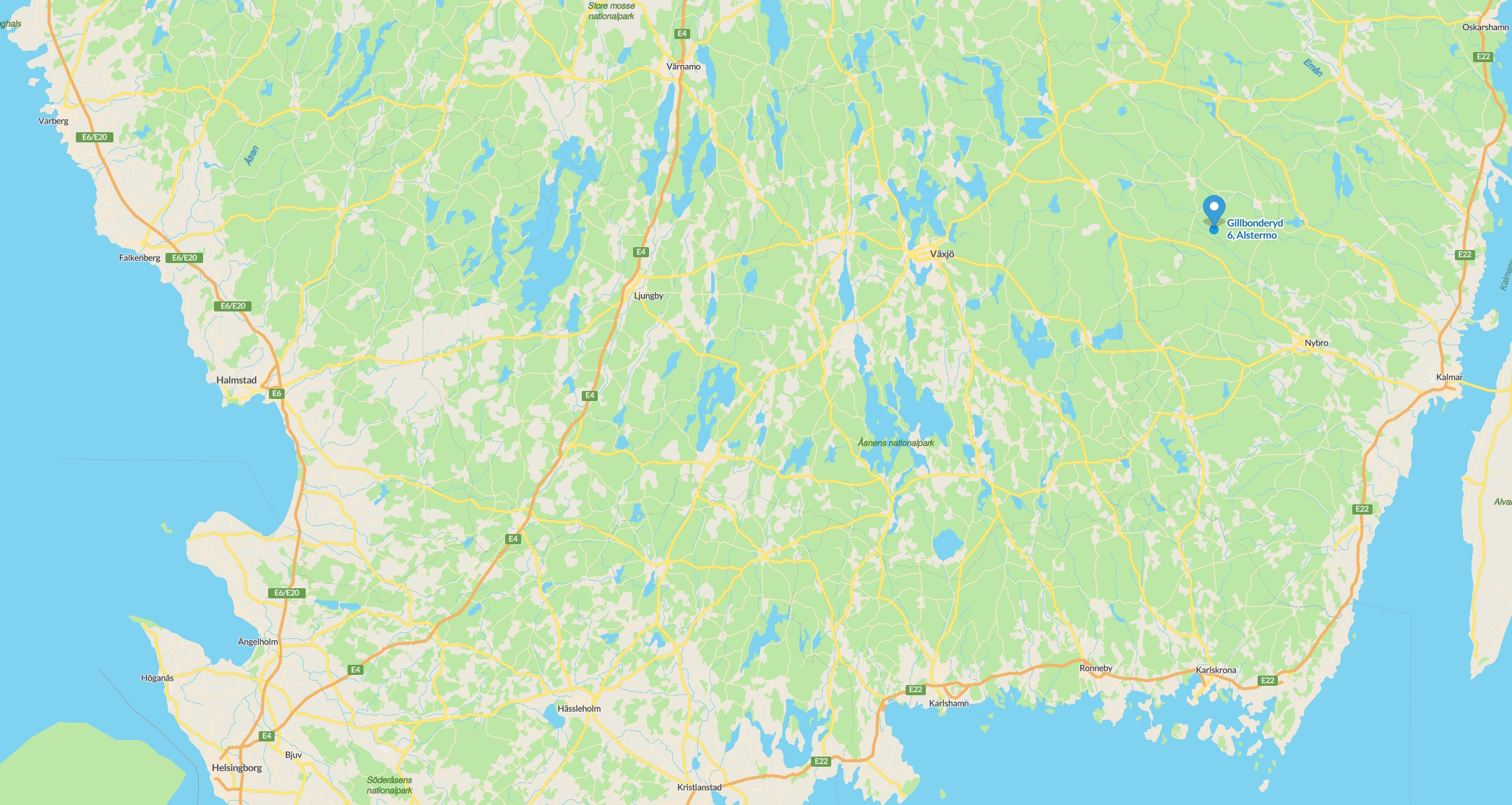 oversigtskort