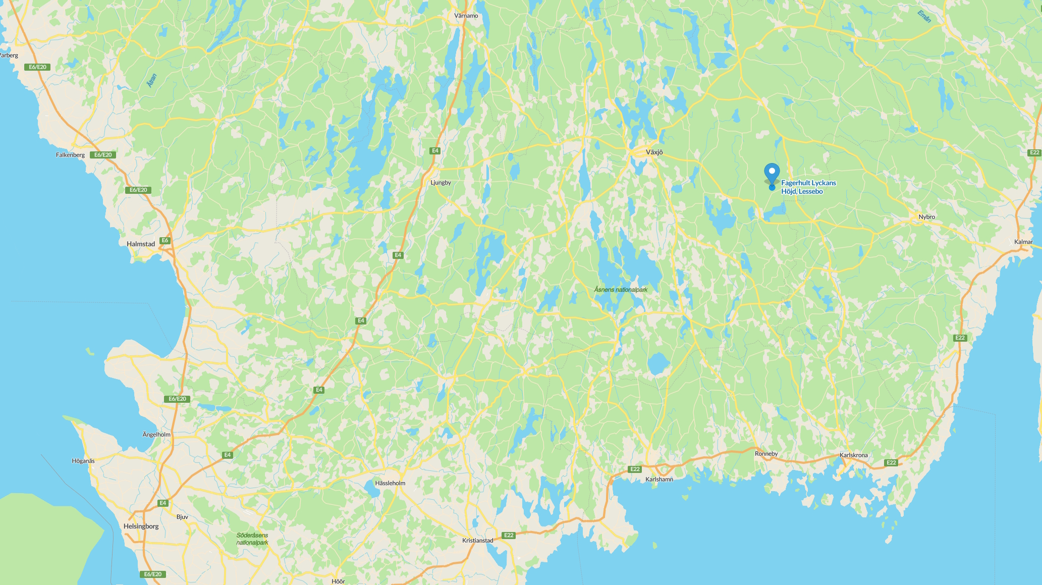 oversigtskort