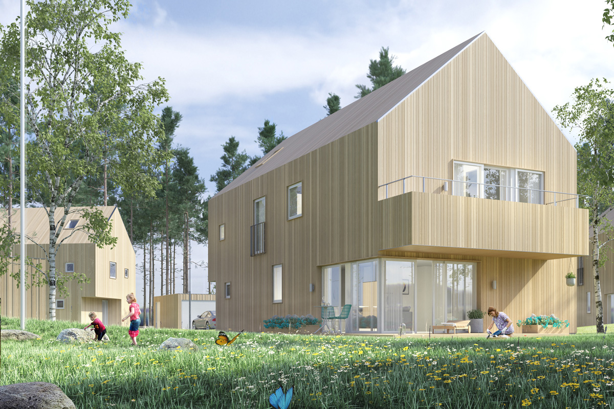 Bostadsbild från Exklusiva villor, Slutsålt i Fullerö, Uppsala