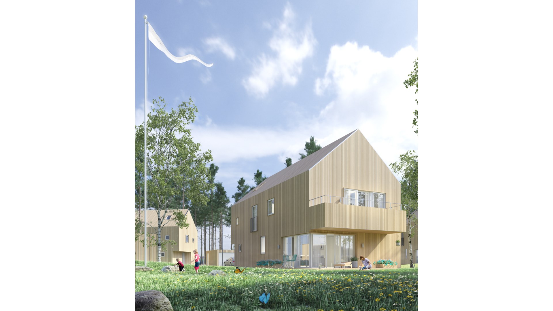 Bostadsbild från Exklusiva villor, Slutsålt i Fullerö, Uppsala