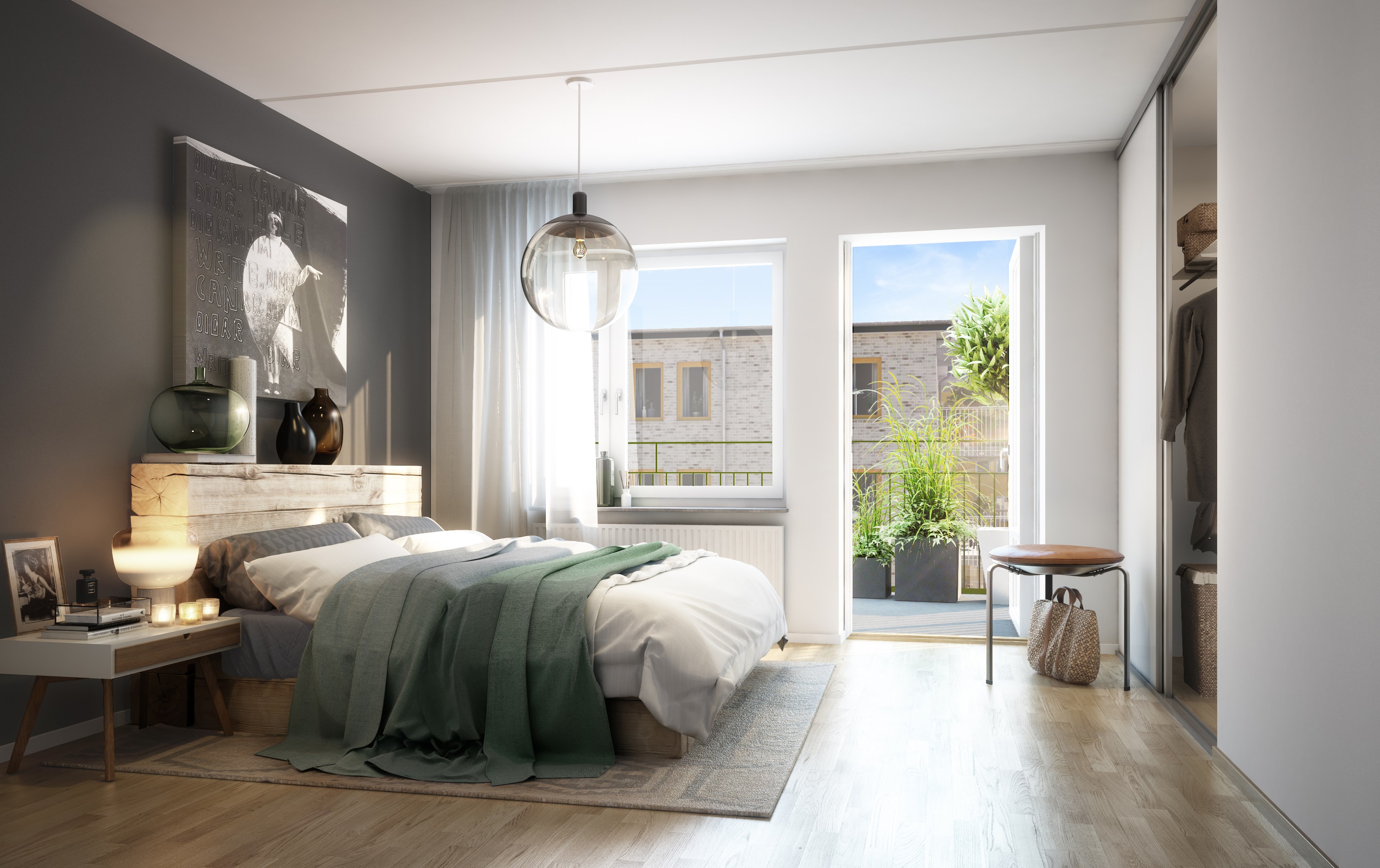 Bostadsbild från Kvarnparken, Slutsålt i Luthagen, Uppsala