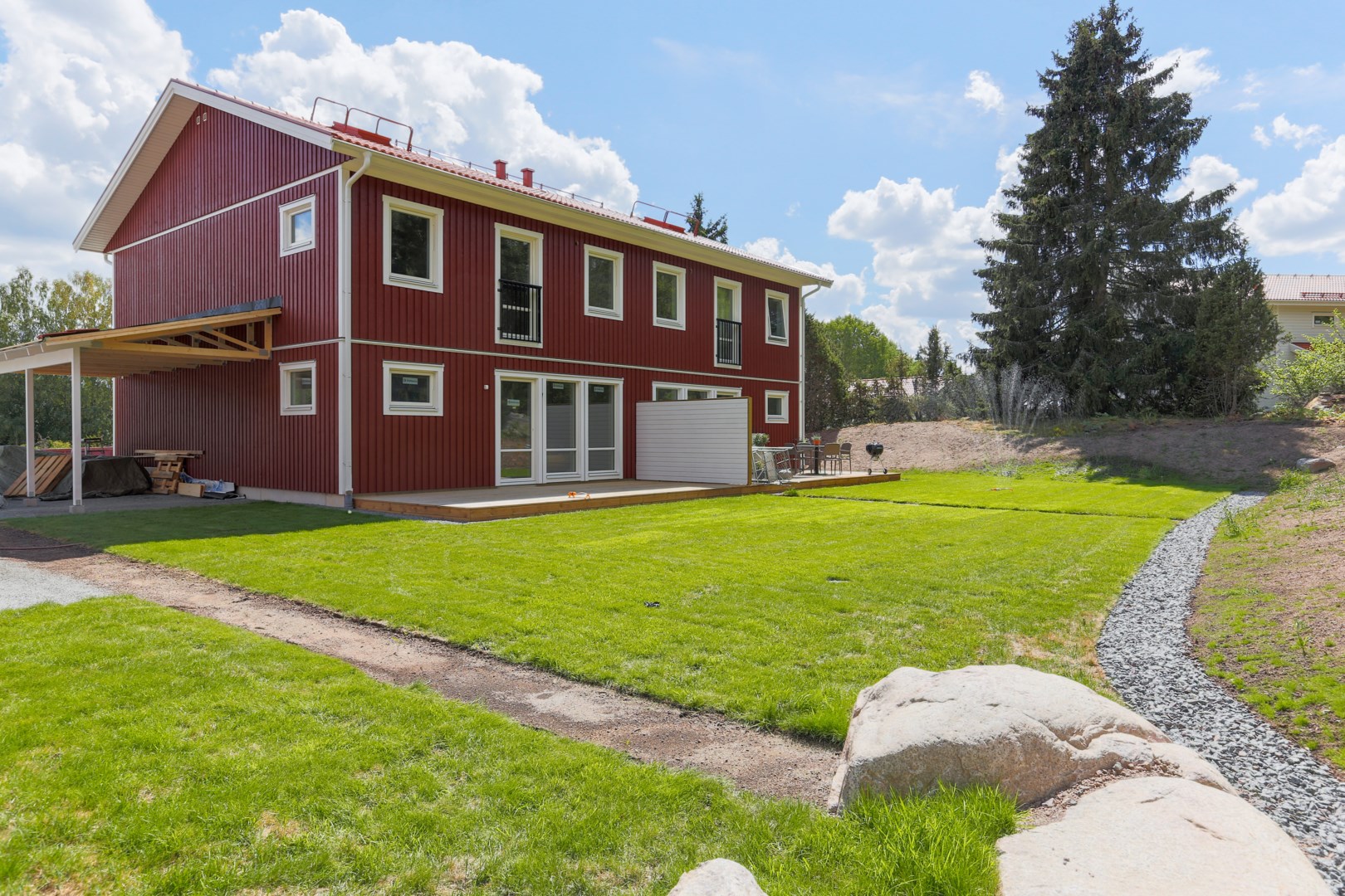 Bostadsbild från Vargspåret, Slutsålt i Funbo, Uppsala