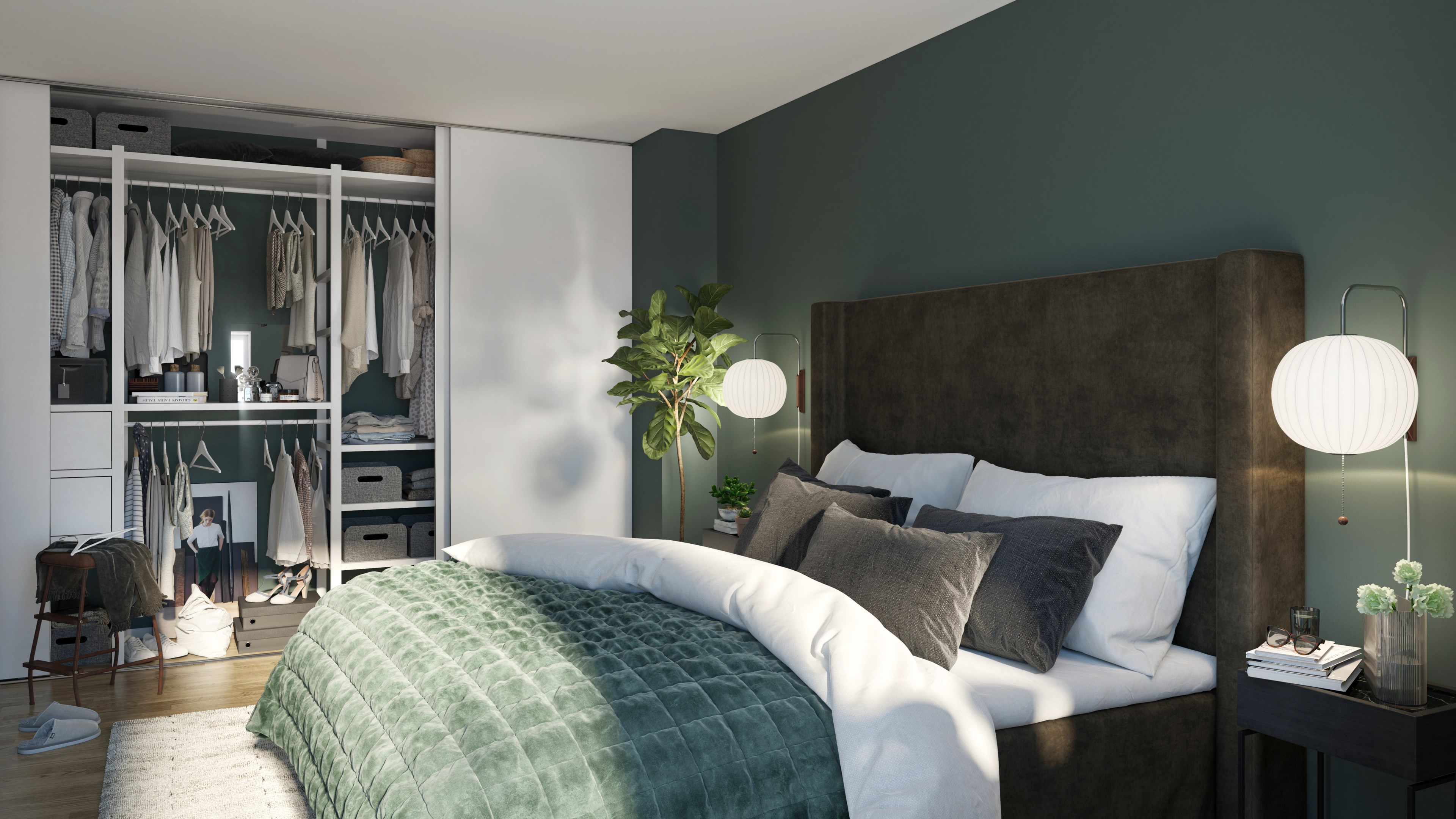 Bostadsbild från Tornträdgården 3, Slutsålt i Kapellgärdet, Uppsala