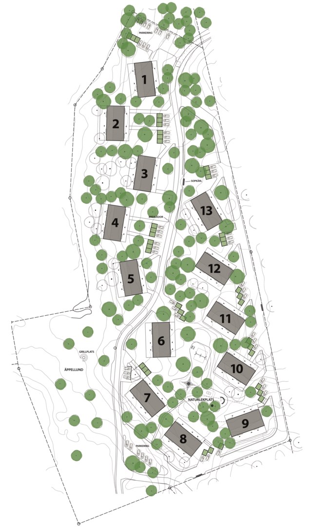 Bostadsbild från Juvansbo, Slutsålt i Björklinge, Uppsala