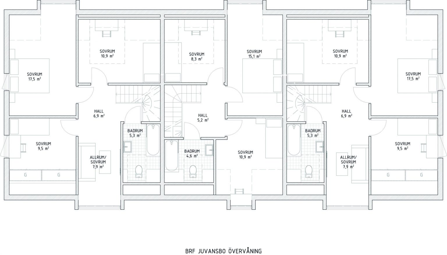 Planlösning från Juvansbo, Slutsålt i Björklinge, Uppsala