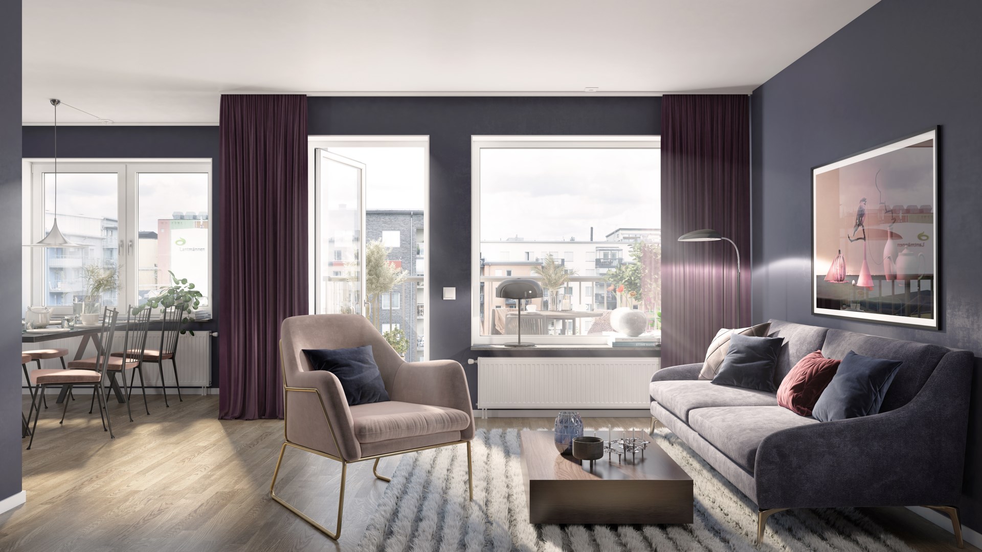 Bostadsbild från Esplanaden 3, Slutsålt i Kungsängen, Uppsala