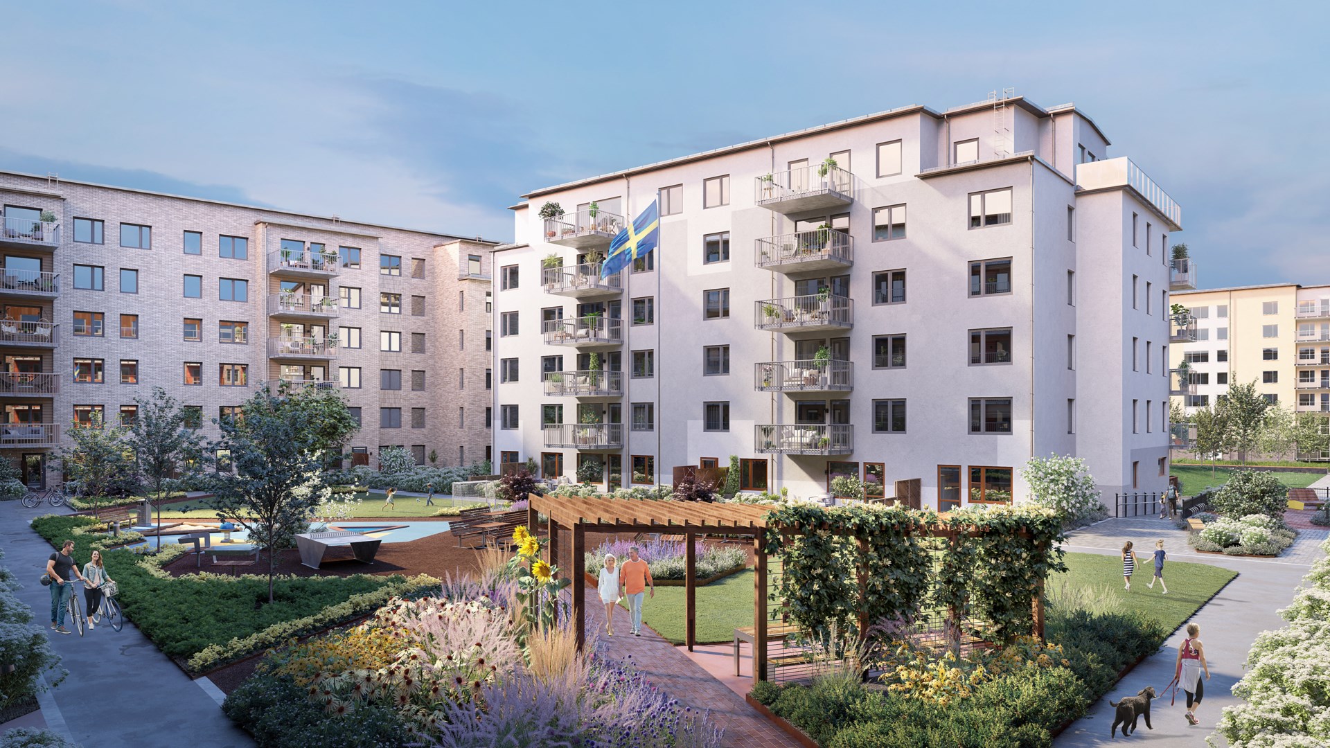 Bostadsbild från Esplanaden 3, Slutsålt i Kungsängen, Uppsala