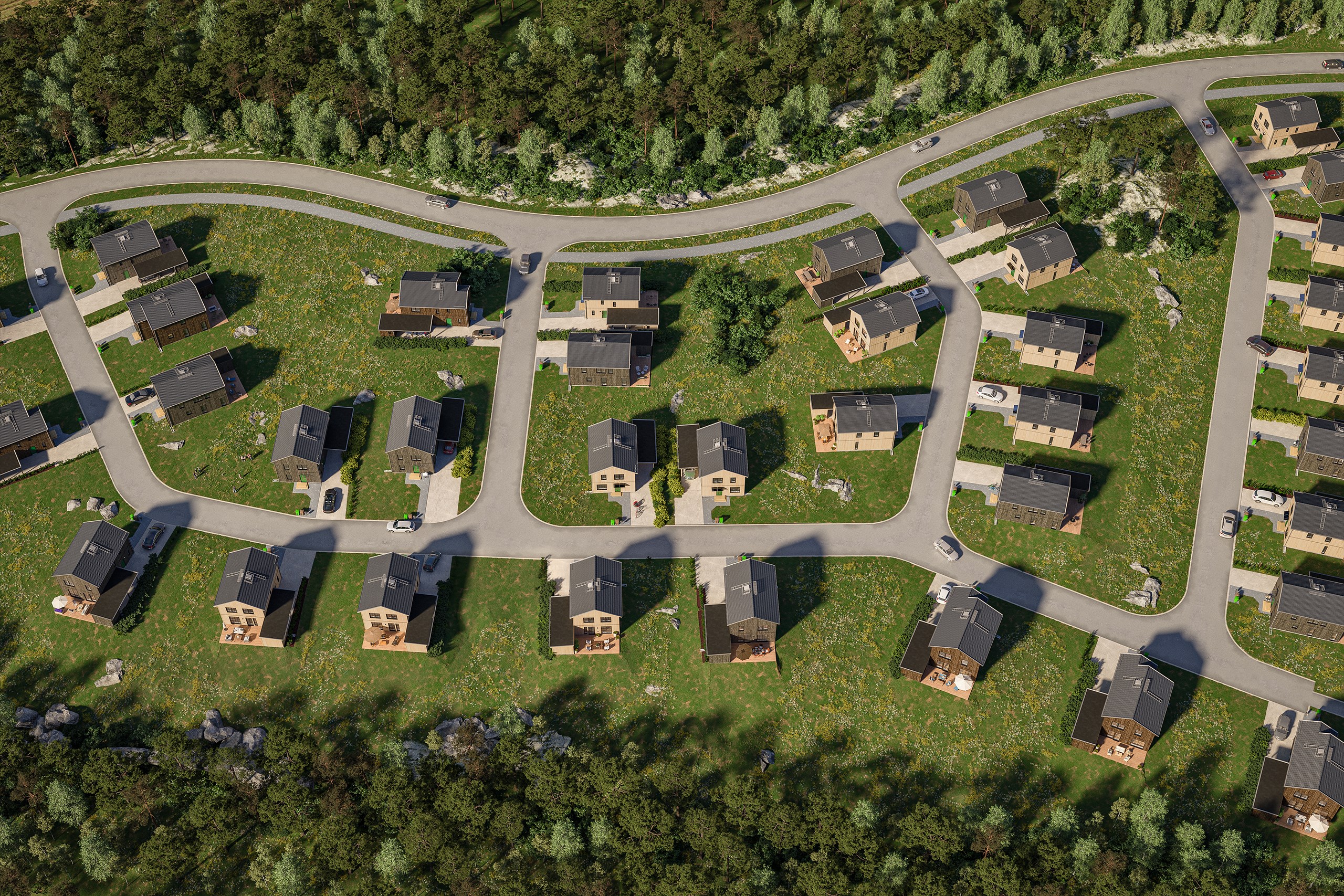 Bostadsbild från Skölstahöjden, Slutsålt i Skölsta, Uppsala