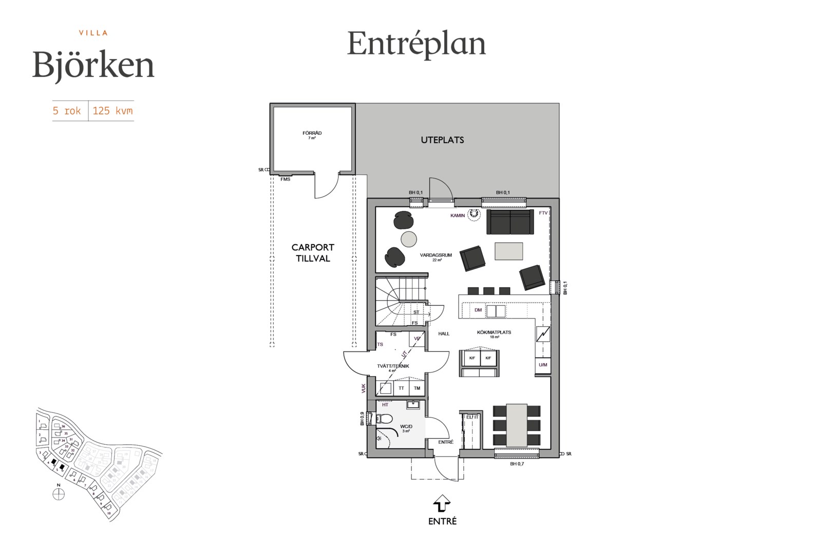 Bostadsbild från Skölstahöjden, Slutsålt i Skölsta, Uppsala