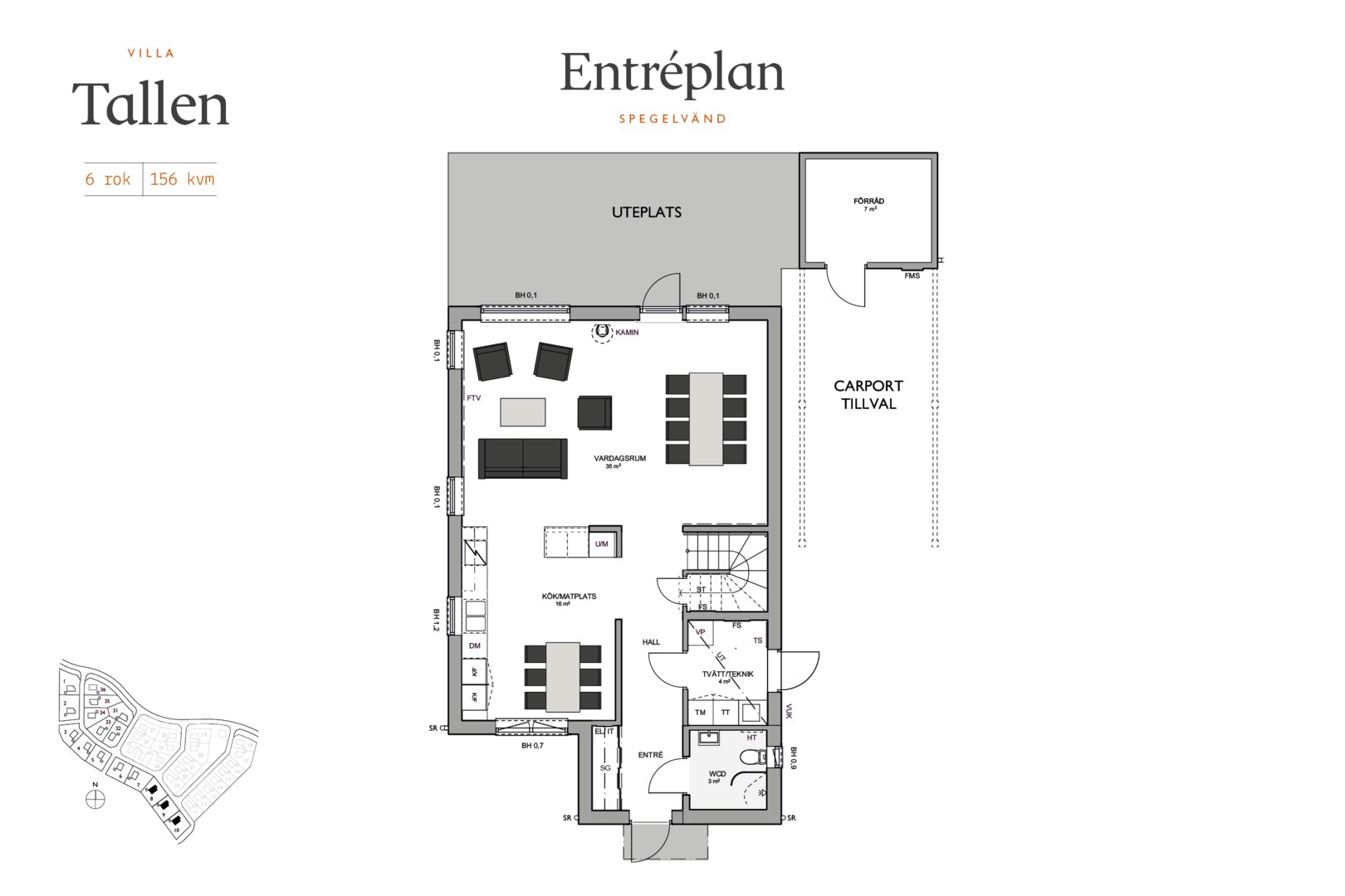 Bostadsbild från Skölstahöjden, Slutsålt i Skölsta, Uppsala