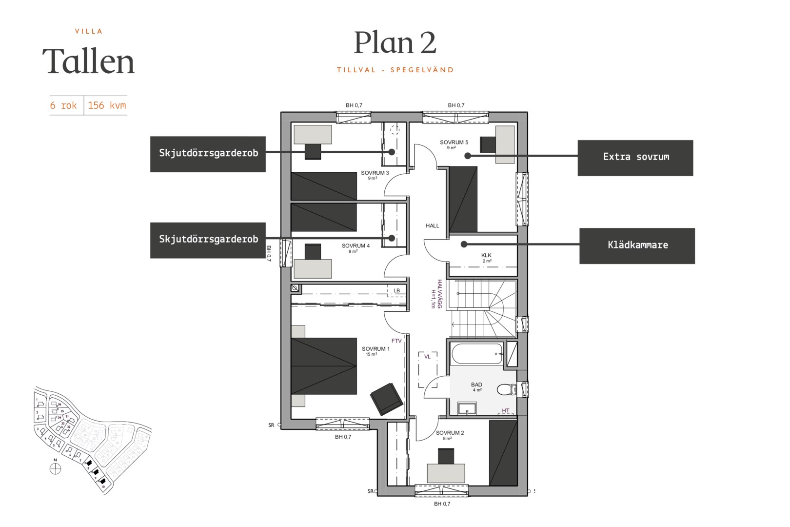 Bostadsbild från Skölstahöjden, Slutsålt i Skölsta, Uppsala